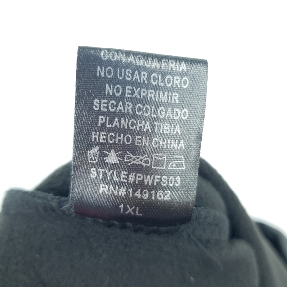 Fashion Nova Women's‎ 1XL Faux Leather Stretchy Fleece Lined Leggings Clubbing - Picture 8 of 8